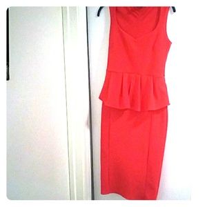 Peplum dress